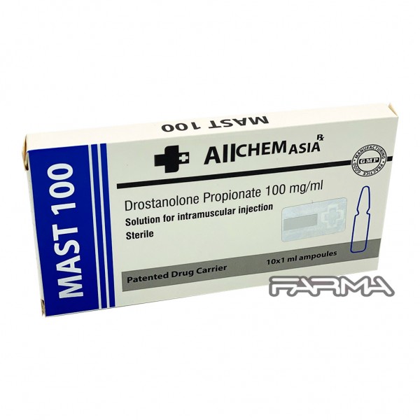 MAST-100 Allchem Asia 100 mg/ml, 10 ампул, (МАСТ-100 Пропионат Алчем Азия)