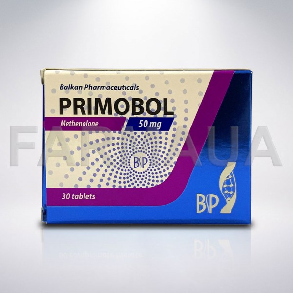 Primobol 50mg Balkan Pharmaceuticals 50 mg/tab, 30 таб, (Примобол 50 мг Орал Примоболан Балкан)