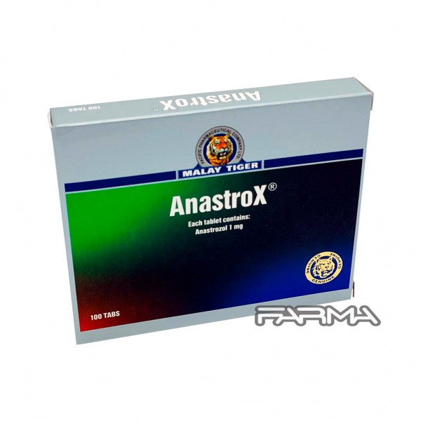 Anastrox Malay Tiger 1 mg/tab, 25 таб (Анастрозол Малай Тайгер)