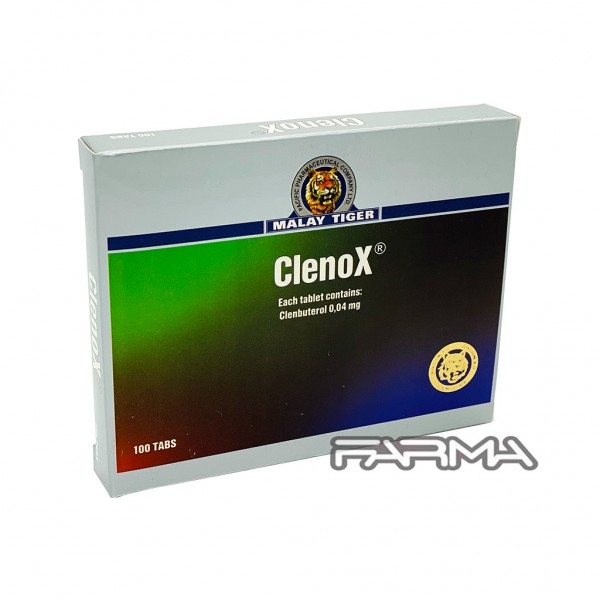 Clenox Malay Tiger 0,04mg/tab, , (Кленокс Кленбутерол Малай Тайгер)