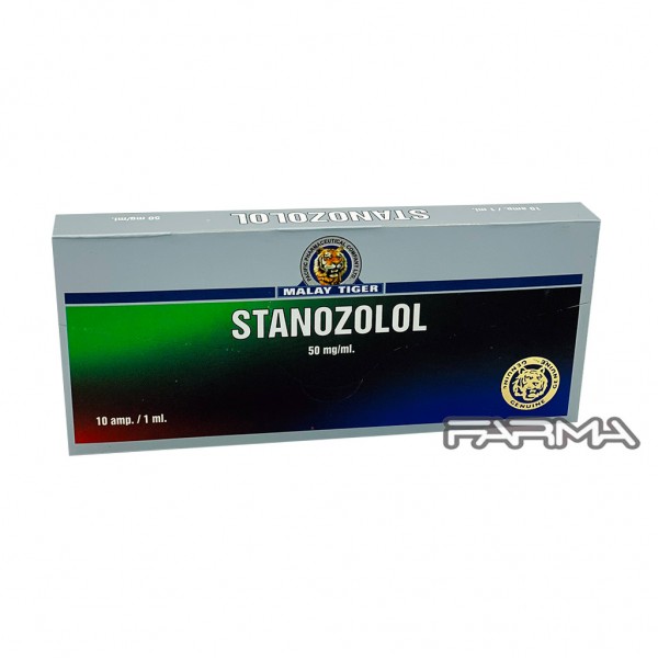 Stanozolol Malay Tiger 50 mg/ml, 10 ампул, ( Винстрол Малай Тайгер)