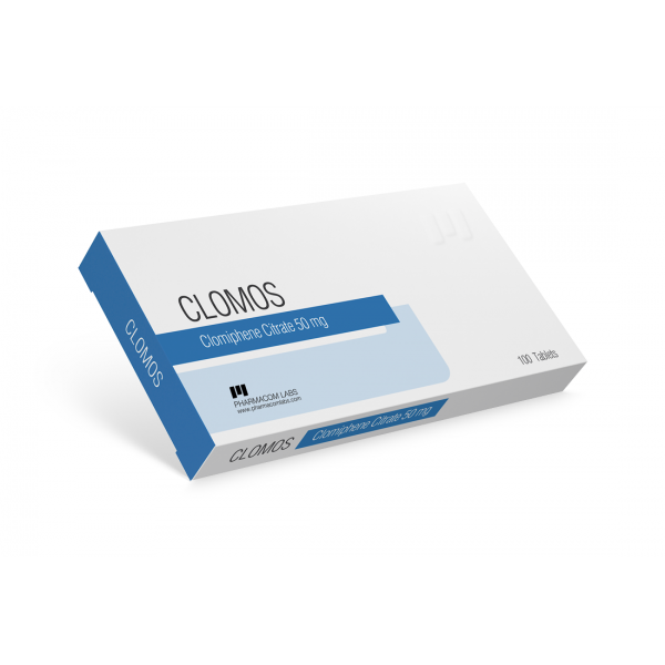 Clomos Pharmacom labs 50 mg/tab, 50 tab, (Кломид Фармаком)